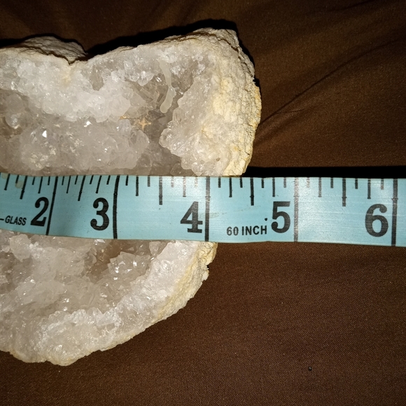 Clear quartz geode firm price - Picture 6 of 7
